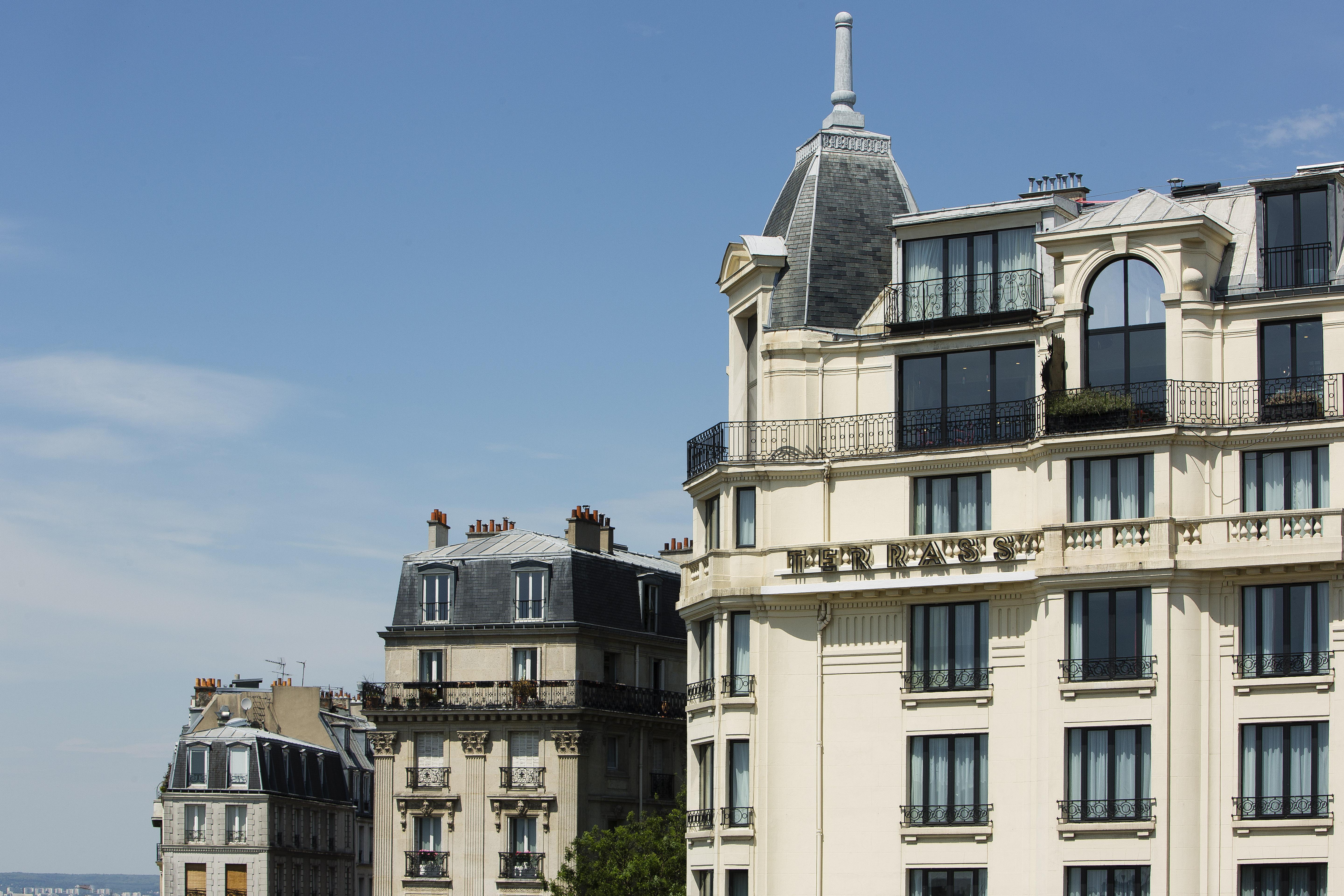 Terrass" Hotel Paris Eksteriør bilde